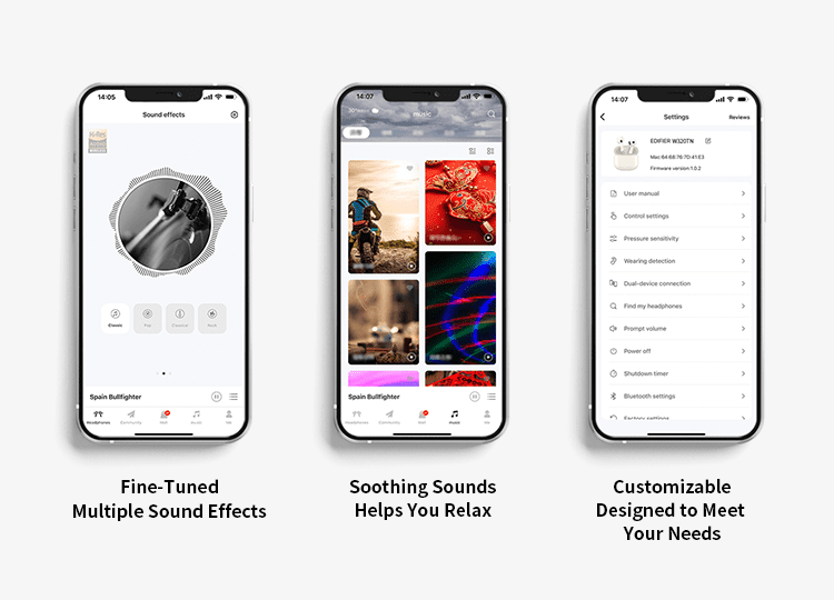 Tai nghe kết nối qua Appp