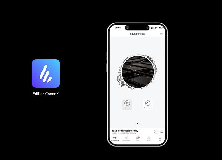 EDIFIER Comfo Run tương thích với ứng dụng EDIFIER ConneX