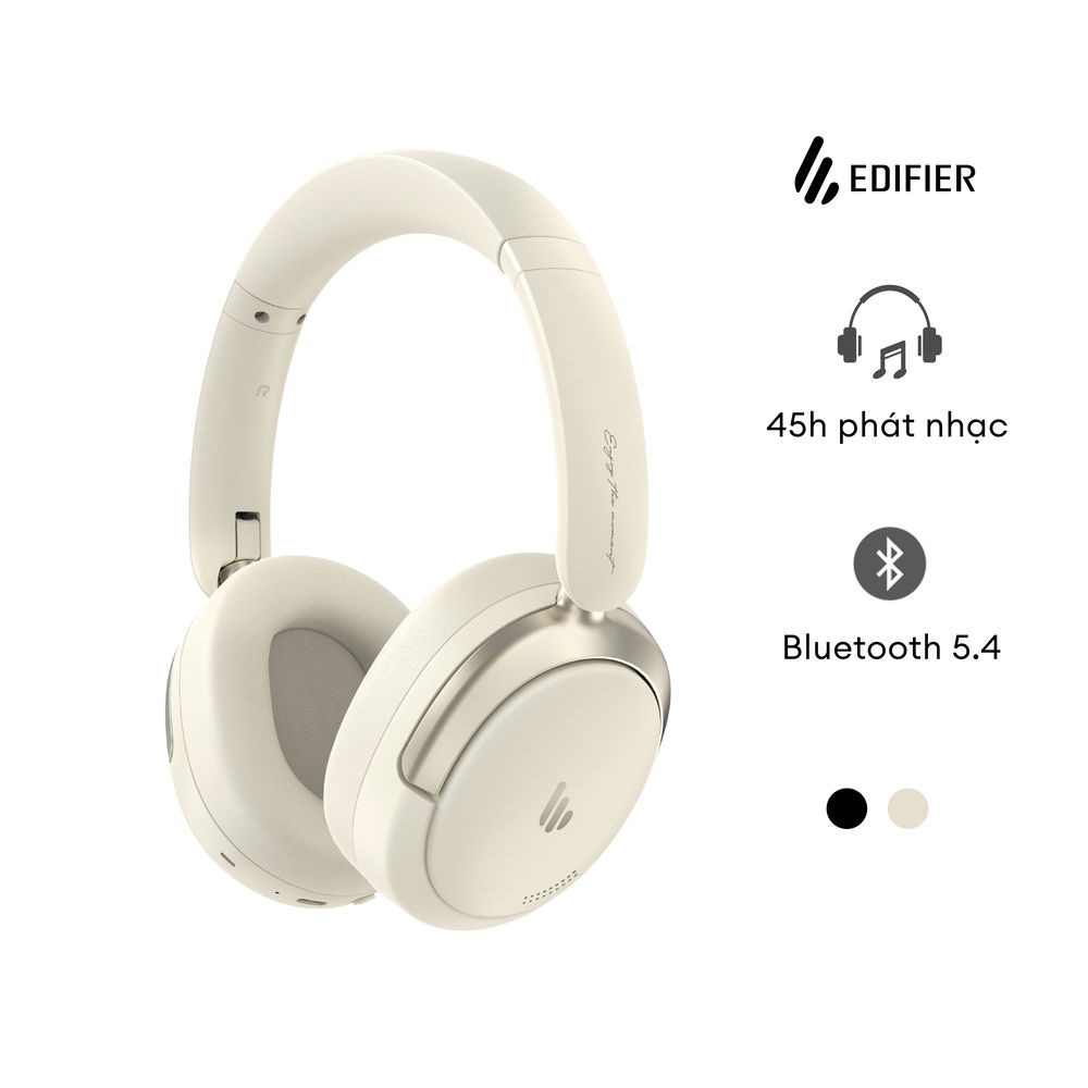 Tai nghe Bluetooth Chống Ồn Edifier Atom Max – Pin 42h, Âm Thanh Hi-Res