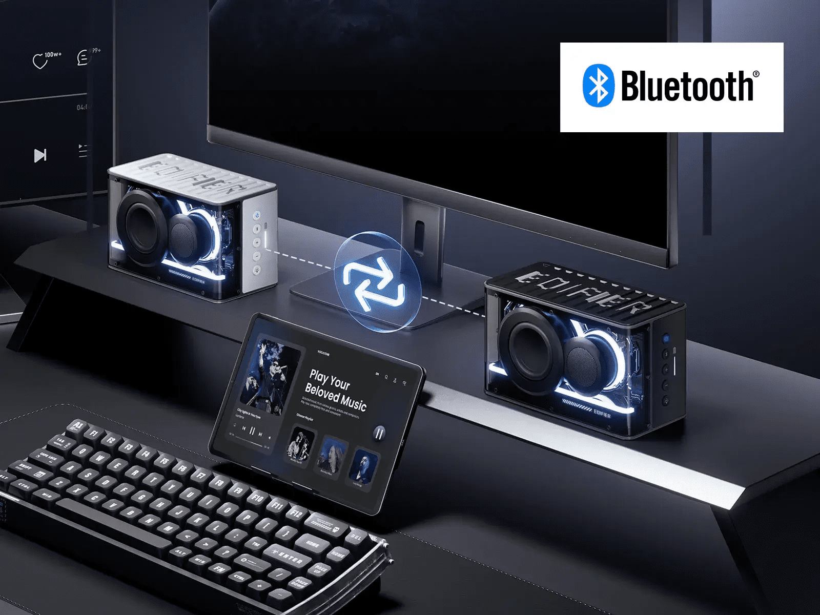 Kết nối Bluetooth V6.0, ghép đôi stereo và Multi-point