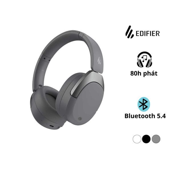 Tai nghe không dây EDIFIER W830NB (BT 5.4 / ANC / USB-C) – Xám-like new