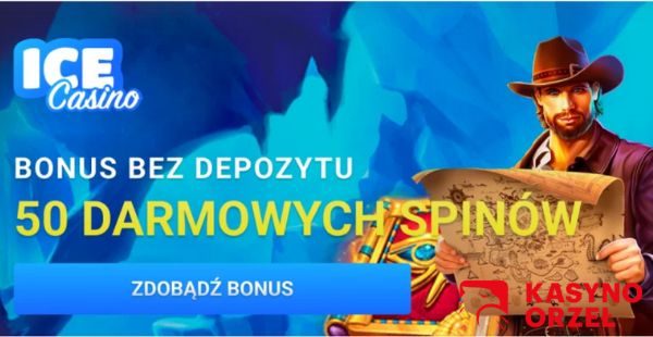 Bonusy bez depozytu w Ice Casino - 50 FS lub 100 PLN