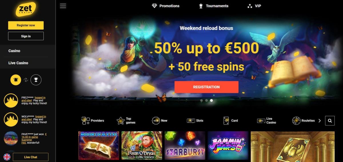 Zet Casino Review - Honest Review on Zet Casino