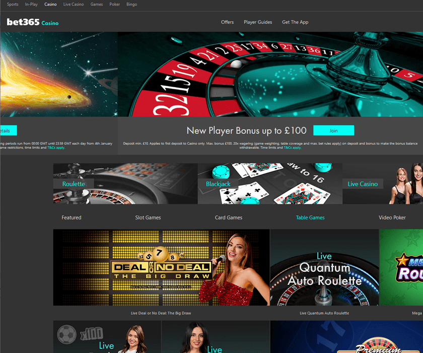Bet365 Casino - A Review of The Games & Offers for 2023