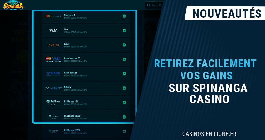 Profitez D'Une Belle Expérience Sur Le Nouveau Spinanga Casino