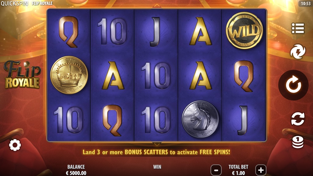Flip Royale Slot Machine Full Review and Free Demo Game