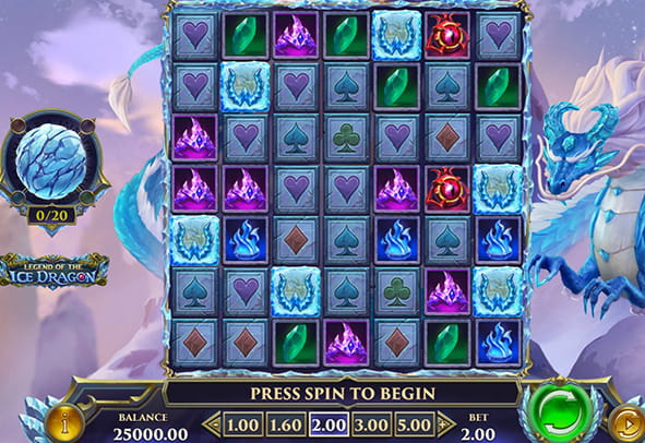 Legend of the Ice Dragon slot online ️ prezentare generală