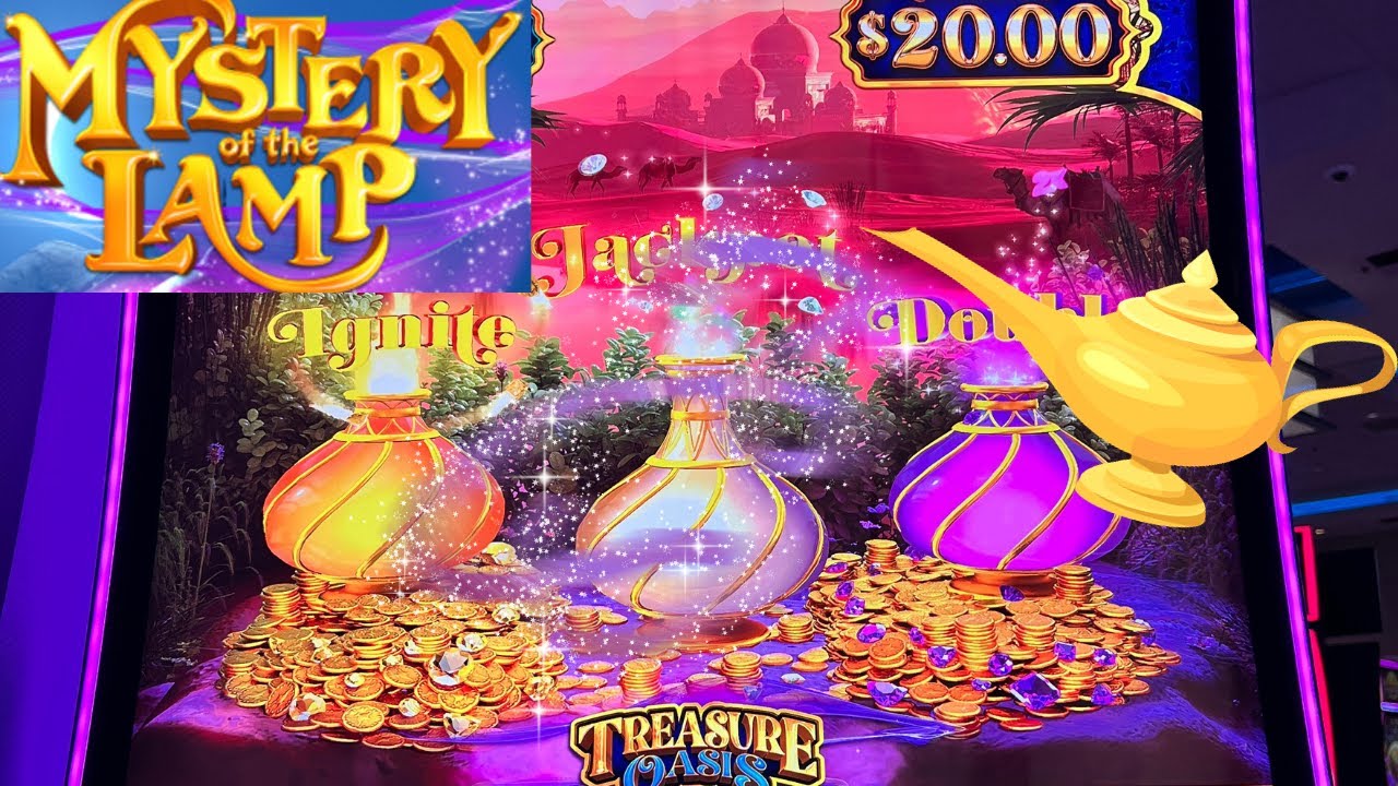 Got 2 Bonuses on Mystery of the Lamp Slot Machine #casino #slots #fyp # ...