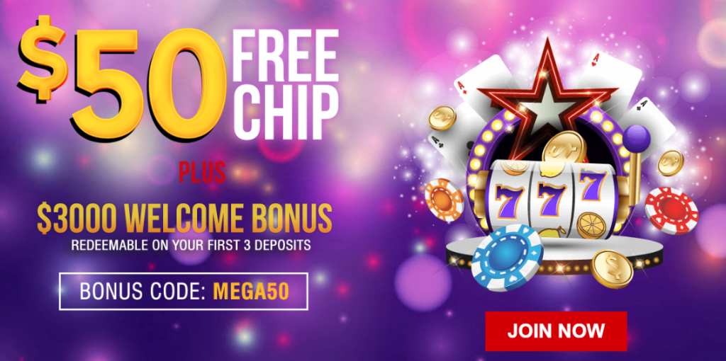 Mega7s Casino No Deposit Bonus $50 FREE |American Casino Bonuses