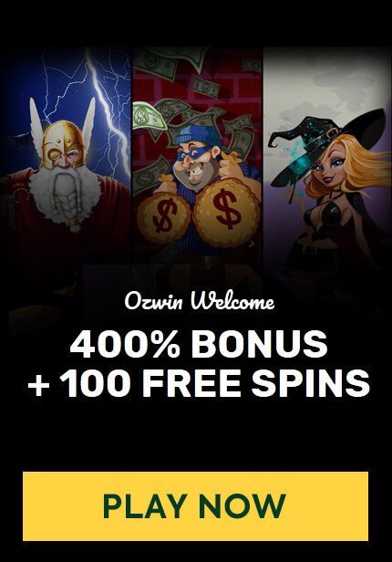 Ozwin Casino - New Promo Coupons - Best Online Pokies - 400% + 100 Free ...