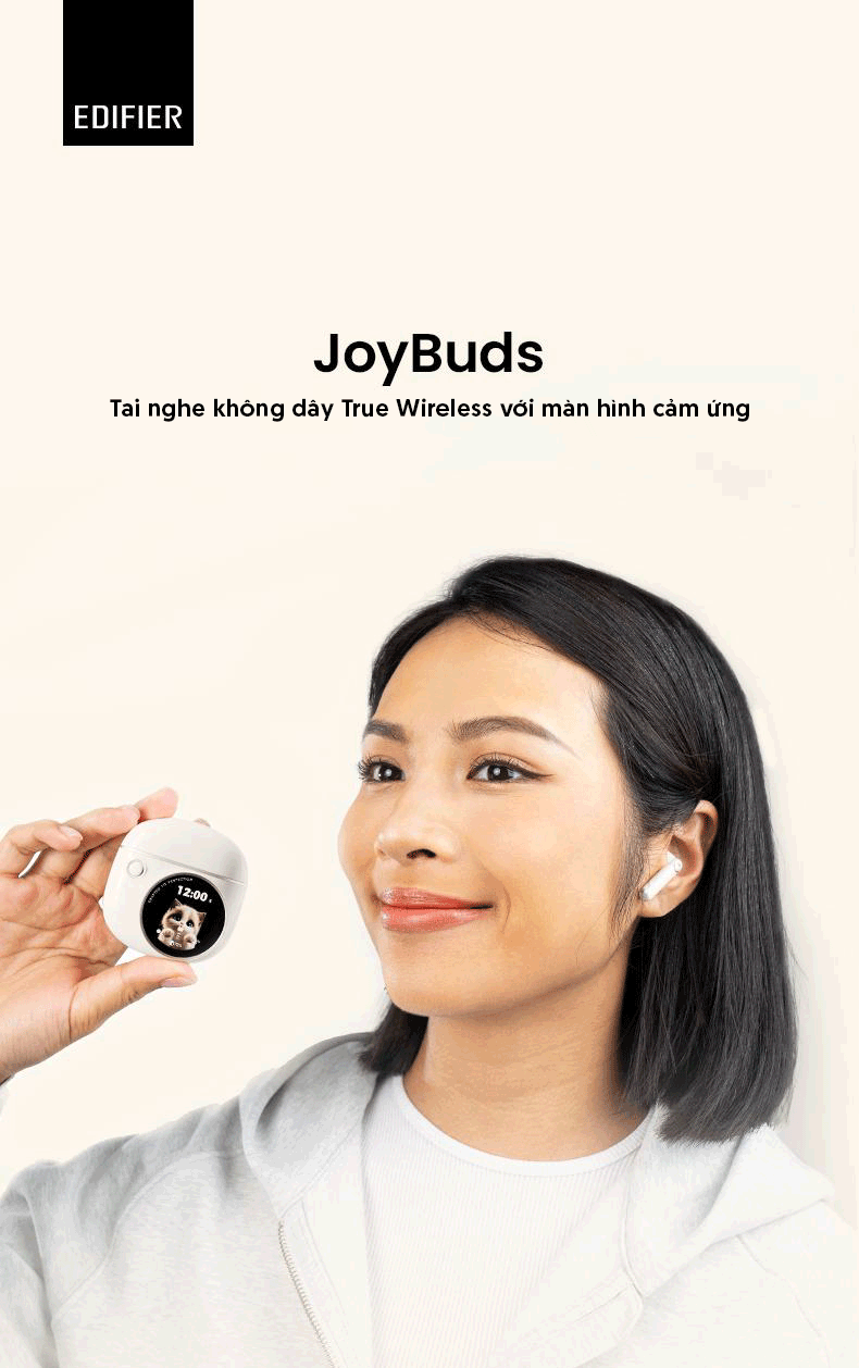Tai nghe true wireless Edifier JoyBuds 5 Tai nghe true wireless Edifier JoyBuds - Hình ảnh 5