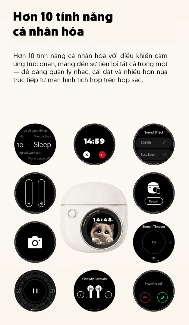 Tai nghe true wireless Edifier JoyBuds 7 Tai nghe true wireless Edifier JoyBuds - Hình ảnh 7