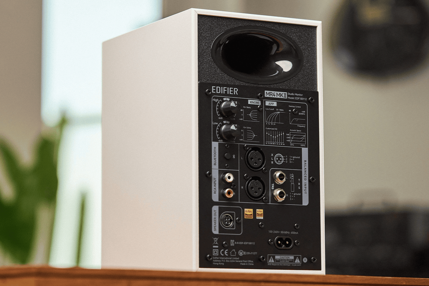 Kết nối đa dạng — XLR, TRS, RCA, AUX, tai nghe