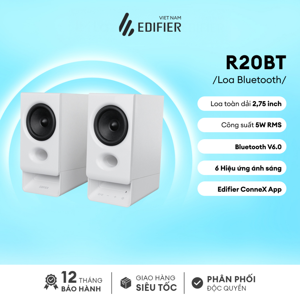Loa bluetooth để bàn Edifier R20BT 3 Loa bluetooth để bàn Edifier R20BT - Ảnh 3